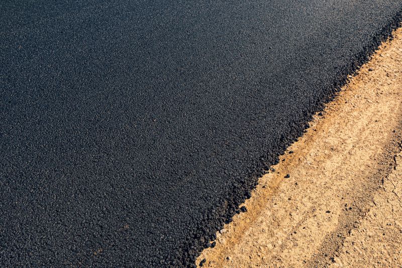Freshly Sealed Asphalt